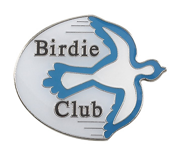 FLYING BIRDIE CLUB BALL MARKER